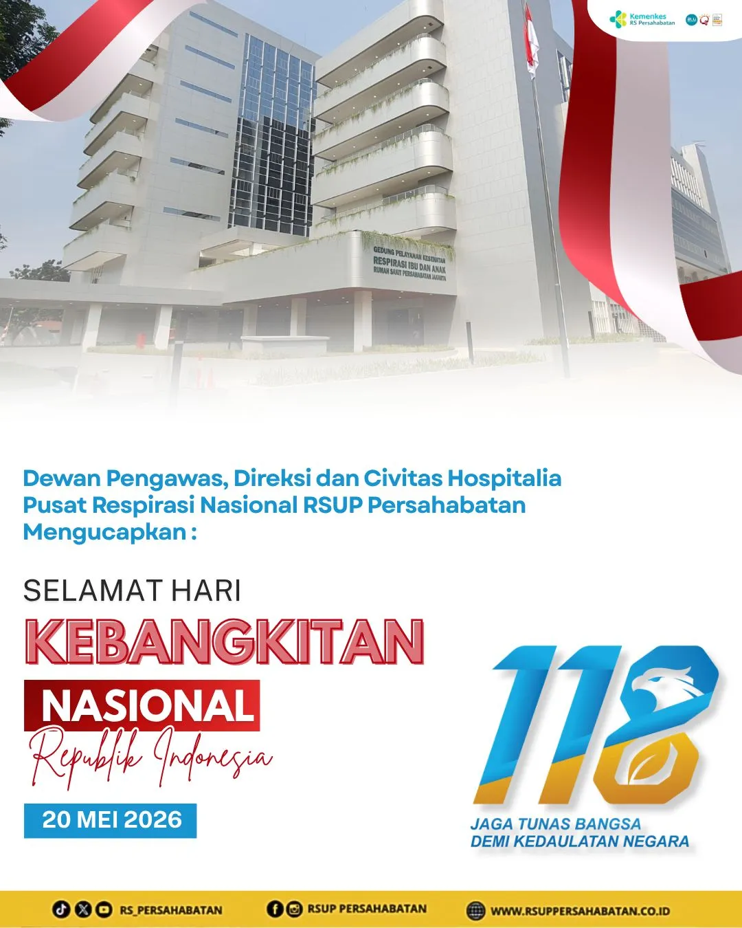 Selamat Hari Kebangkitan Nasional Republik Indonesia