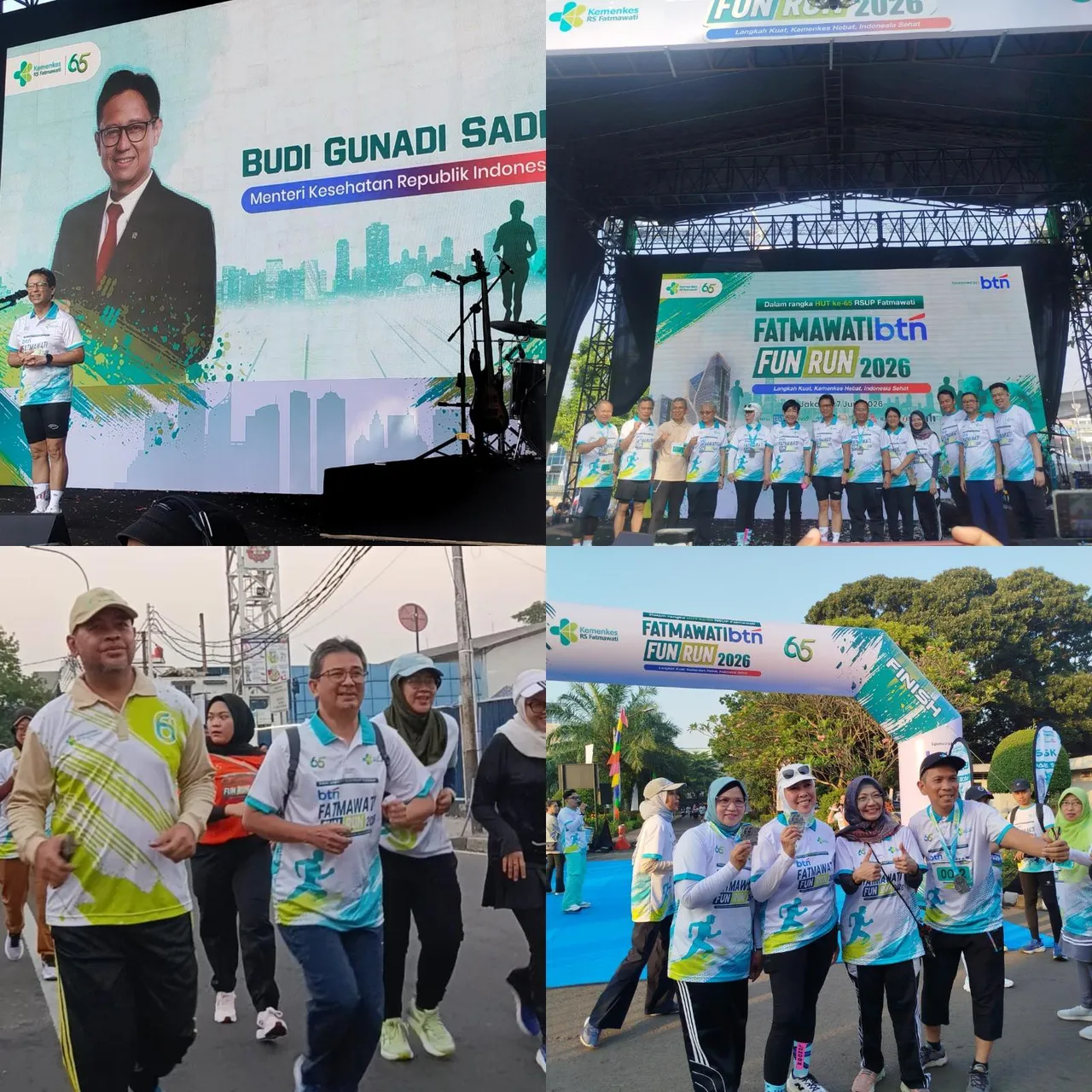 Fun Run 6,5 K Dalam Rangka Memperingati Hari Ulang Tahun ke-65 RSUP Fatmawati Jakarta