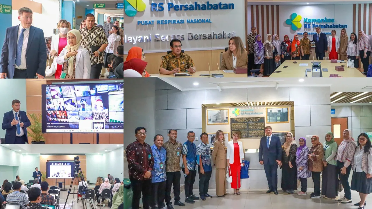 RSUP Persahabatan Terima Kunjungan Delegasi First Pavlov Saint Petersburg State Medical University Rusia