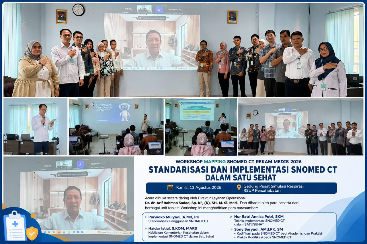 Workshop Standardisasi dan Implementasi SNOMED CT dalam SATU SEHAT