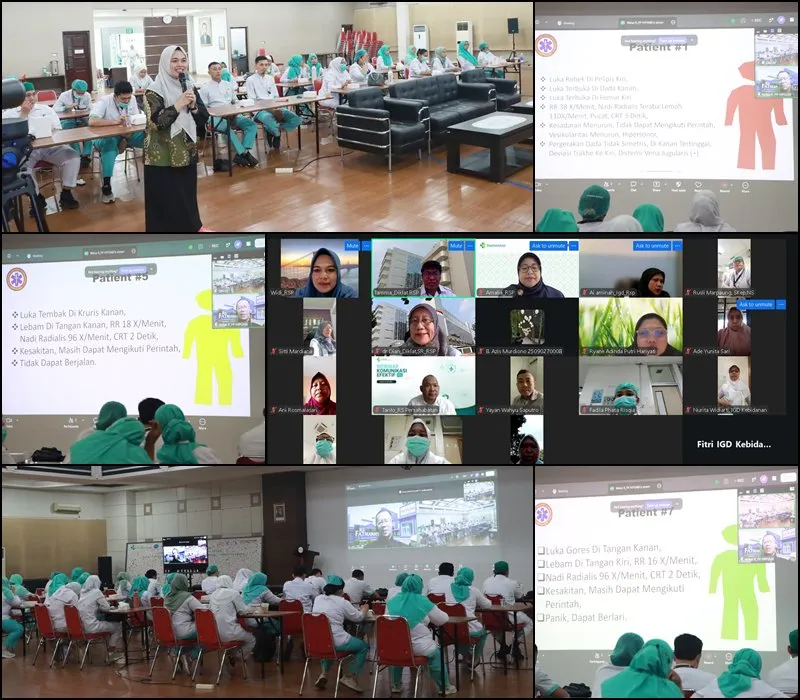 Workshop Pengambilan Keputusan Klinis Cepat Pada Pasien Gawat Darurat Berbasis EWS Batch 1