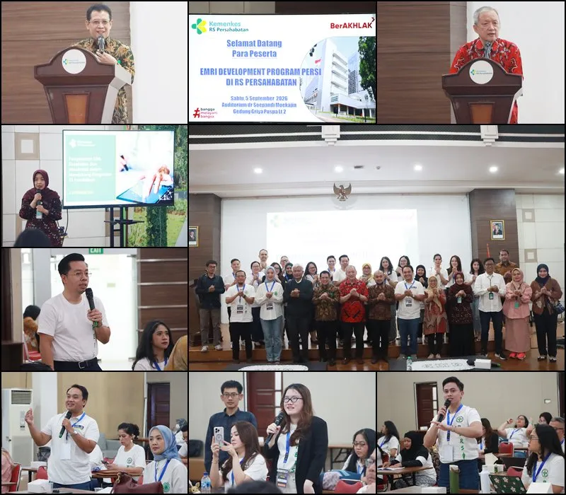 RSUP Persahabatan Menerima Kunjungan dari Eksekutif Muda Rumah Sakit Perhimpunan Rumah Sakit Seluruh Indonesia (EMRI-PERSI)
