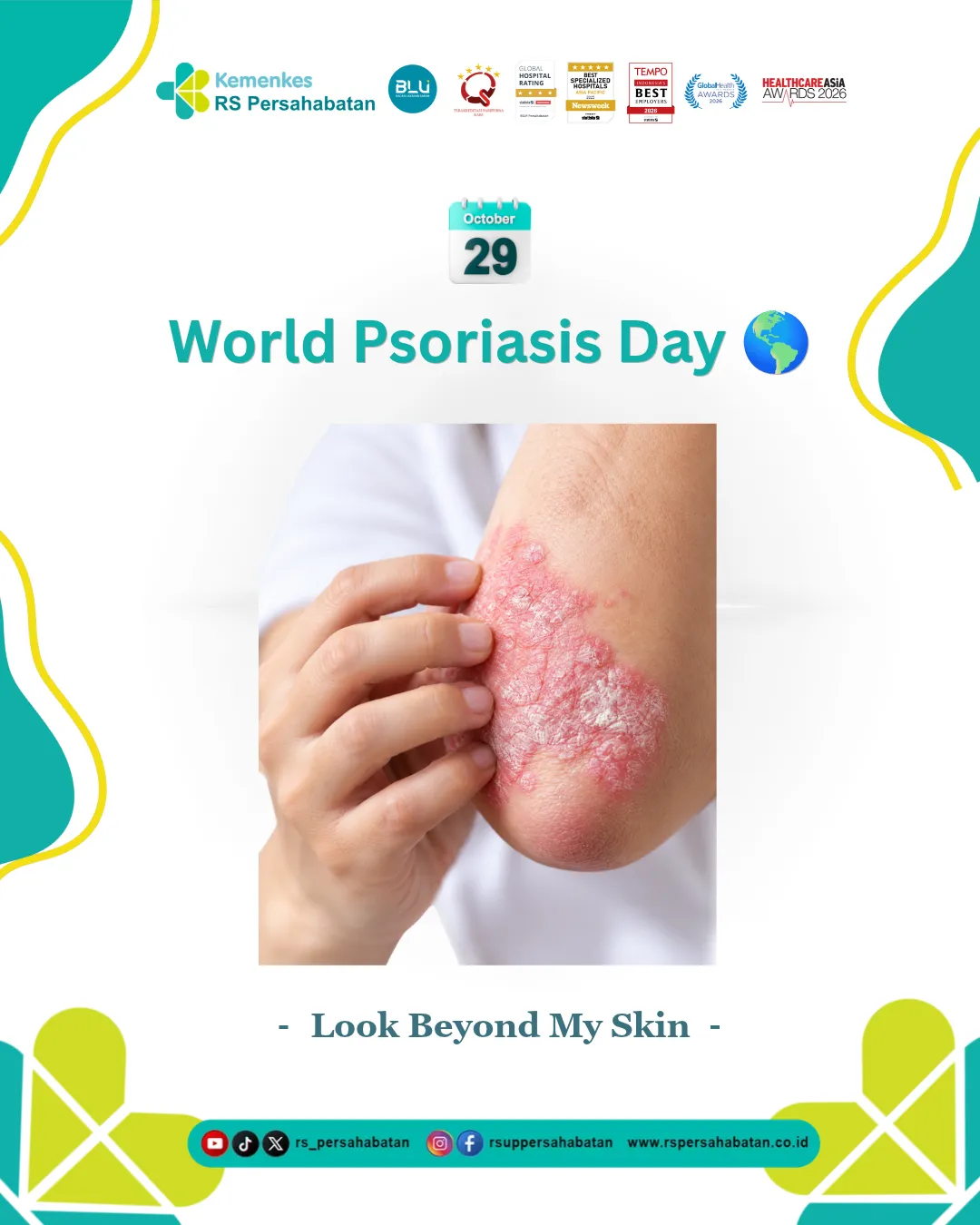 SELAMAT HARI PSORIASIS SEDUNIA! 