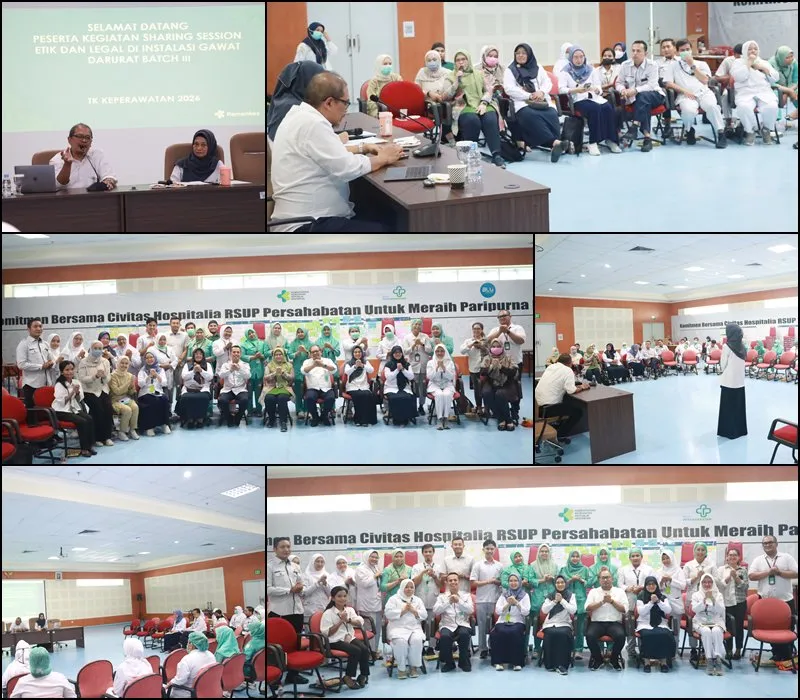 Sharing Session Etik dan Legal dalam Pelayanan Gawat Darurat Batch 3