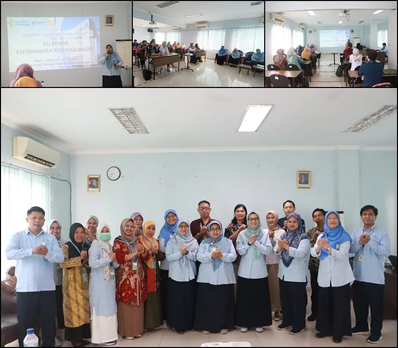 Pelatihan Respirasi Dasar Bagi Perawat di RSUP Persahabatan 