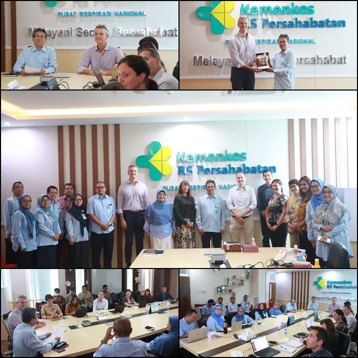 RSUP Persahabatan Menerima Kunjungan dari Gates Medical Research Institute Amerika Serikat