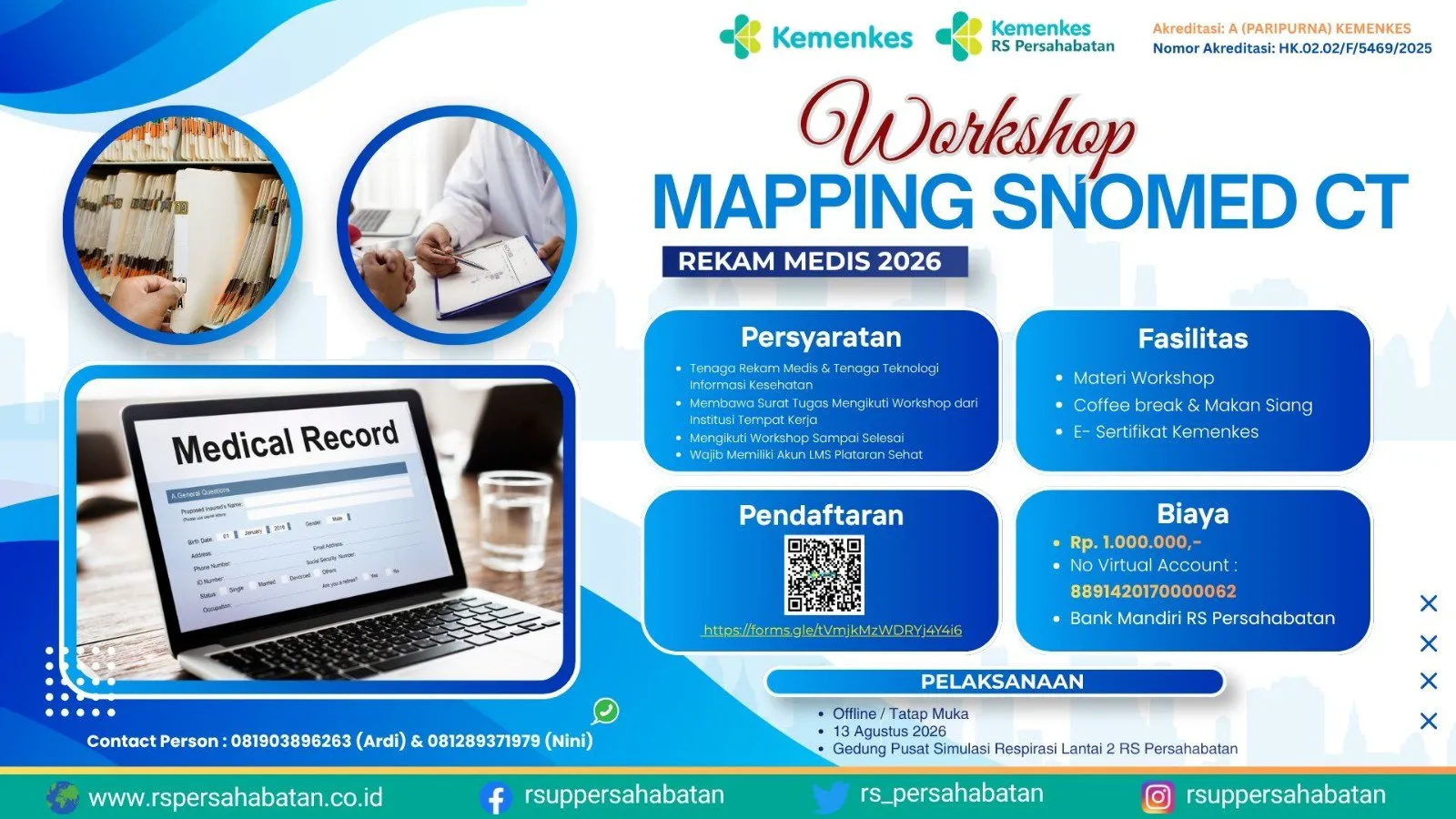 Workshop Mapping Snomed CT Rekam Medis 2026