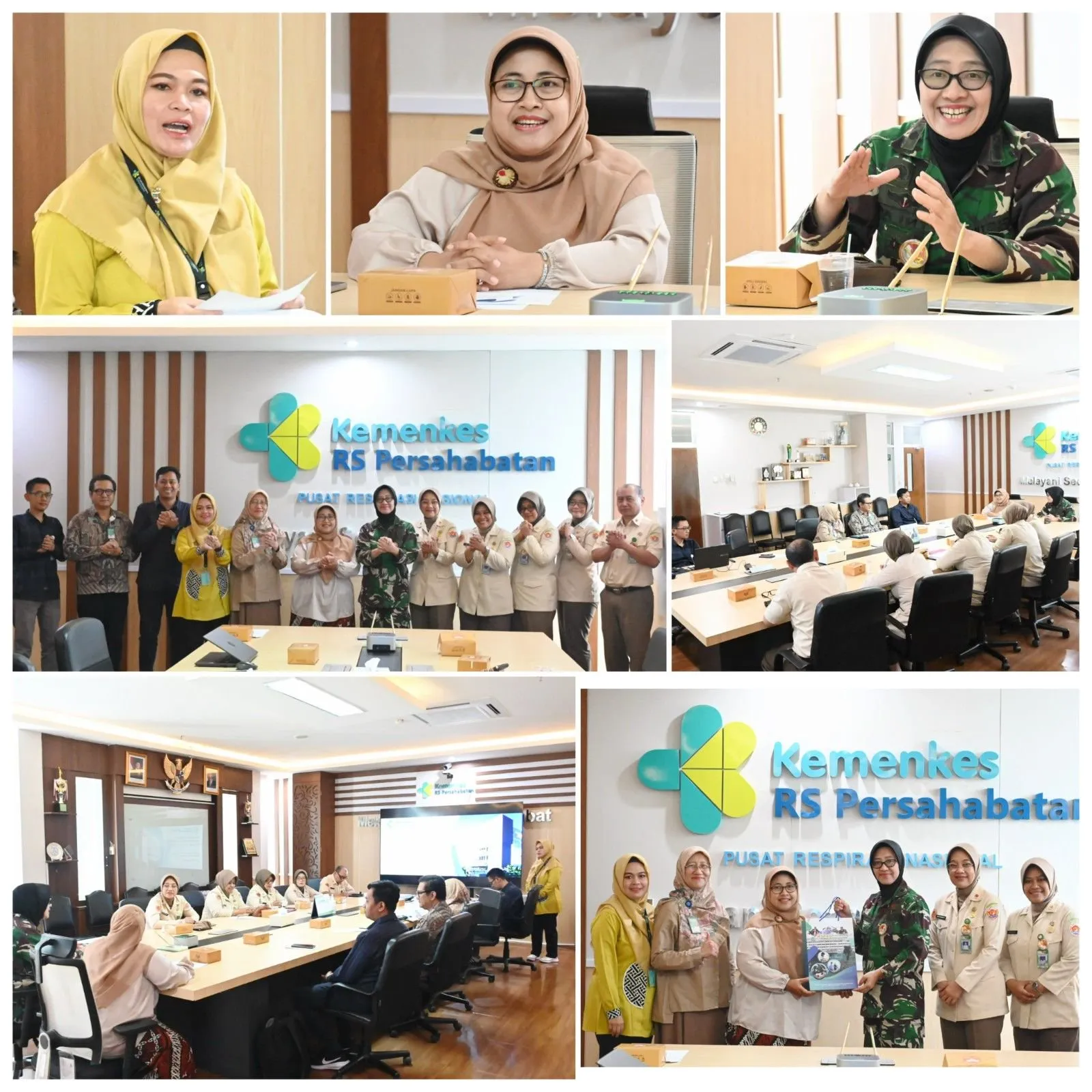 Kunjungan Studi Banding RSPAD Gatot Soebroto ke RSUP Persahabatan