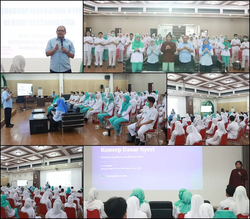 Workshop Manajemen Nyeri di RSUP Persahabatan