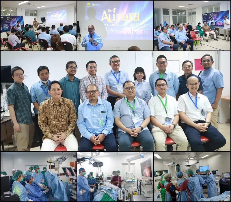 Hands on-Workshop The 4th AURORA (Jakarta Urology Expert Talks) di RSUP Persahabatan
