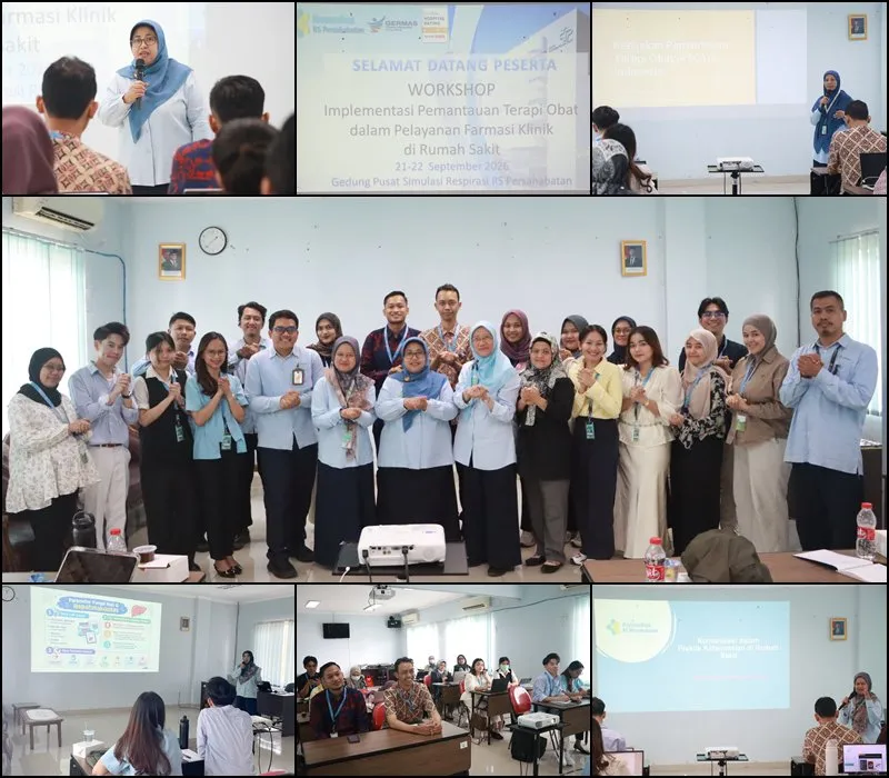 Workshop Implementasi Pemantauan Terapi Obat Dalam Pelayanan Farmasi Klinik di Rumah Sakit