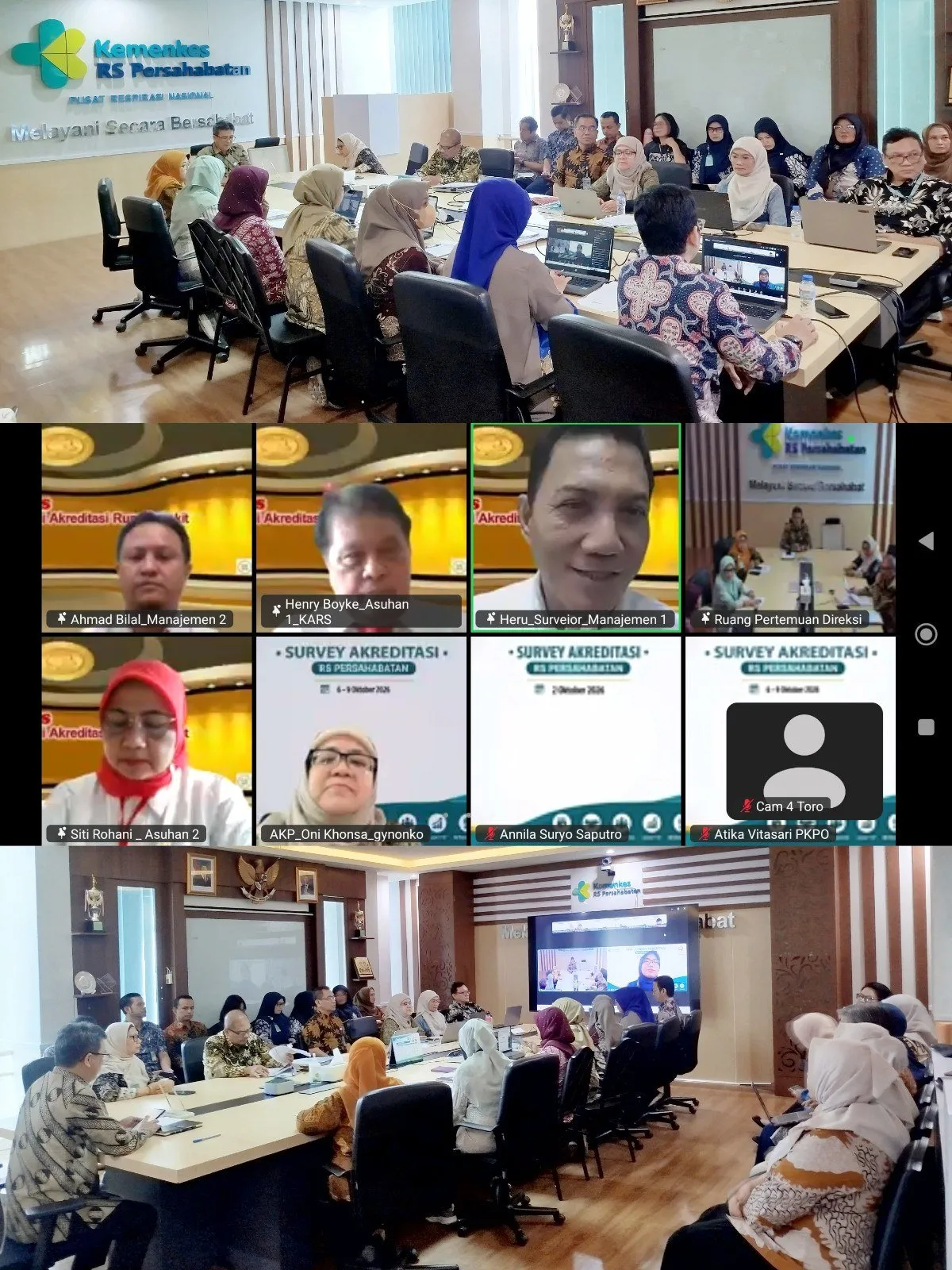 RSUP Persahabatan Melaksanakan Survei Akreditasi KARS Tahun 2026