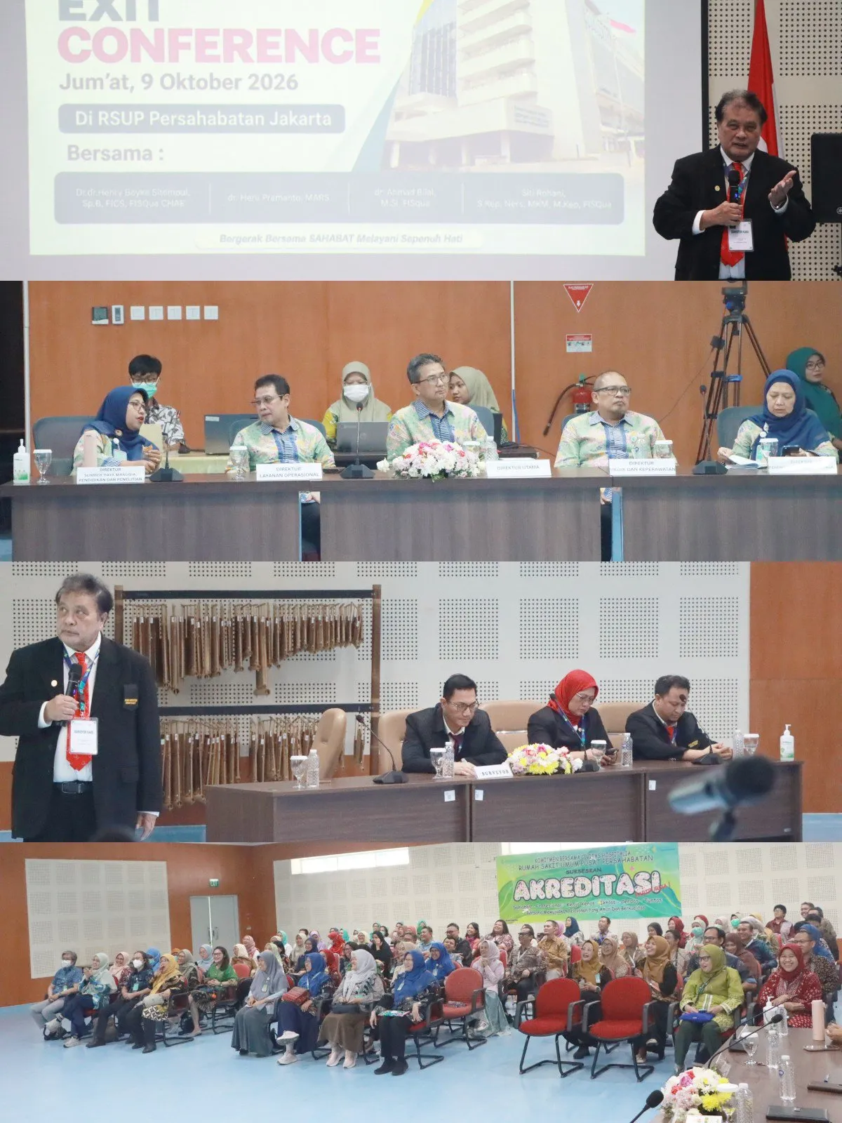 Penutupan Survei Akreditasi KARS di RSUP Persahabatan Tahun 2026