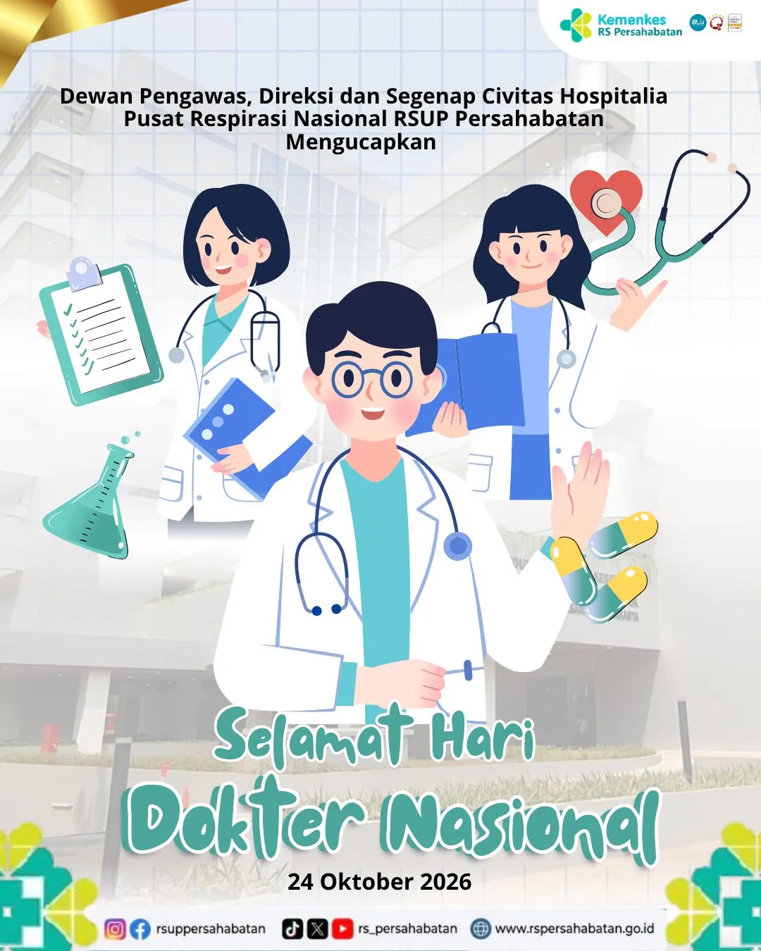Selamat Hari Dokter Nasional Tahun 2026