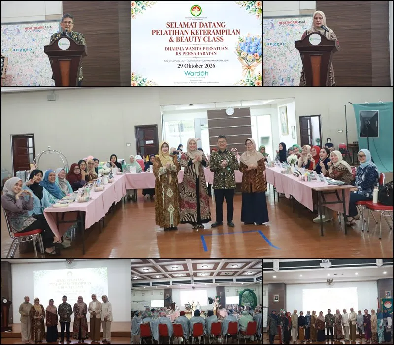Pelatihan Keterampilan & Beauty Class Dharma Wanita Persatuan Sub Unit RS Persahabatan